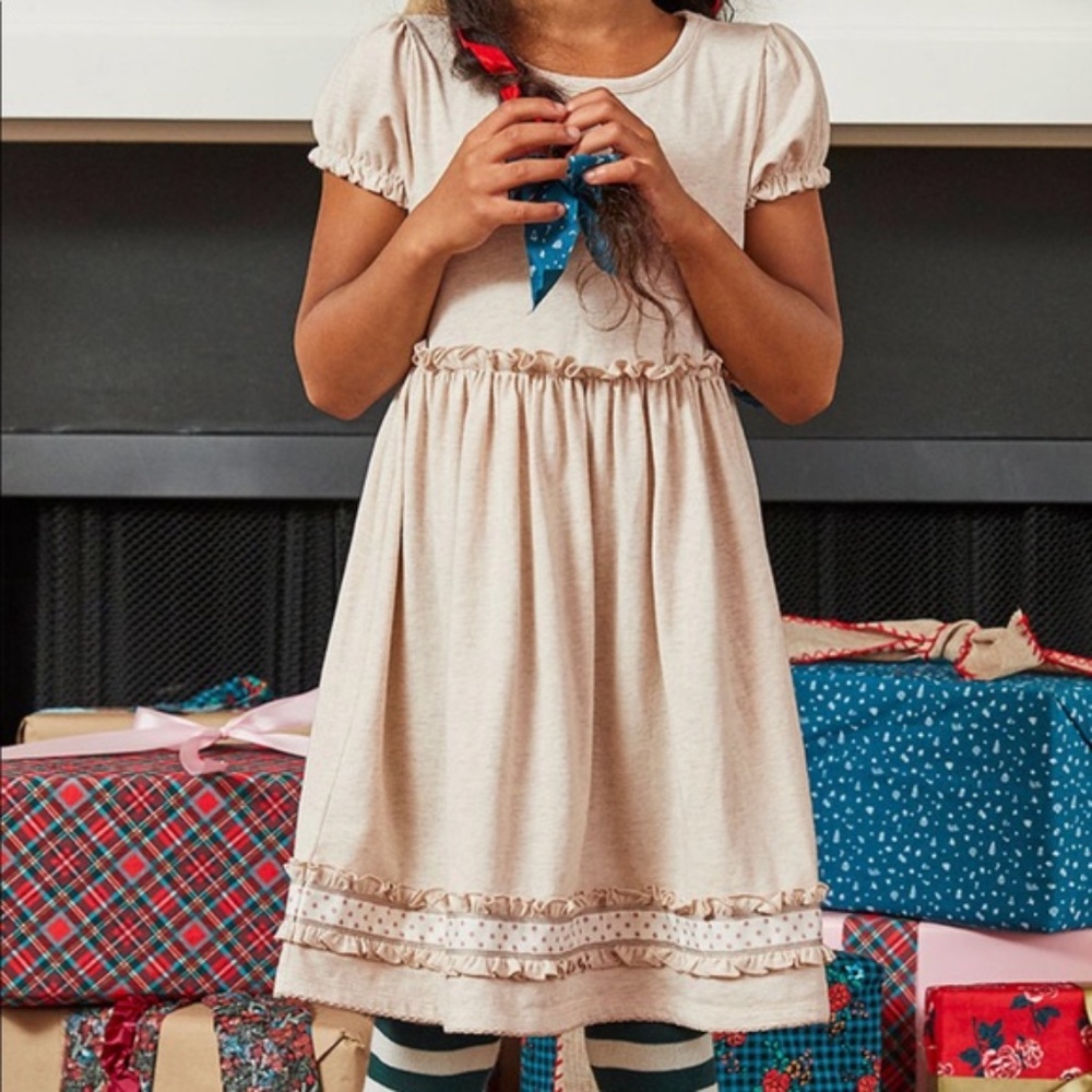 Matilda Jane 'Fresh Snow' Dress & Tights